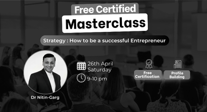 Strategy : How to be a successful Entrepreneur